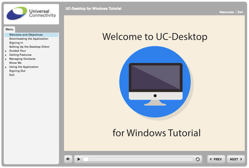 UC Desktop for Windows Tutorial